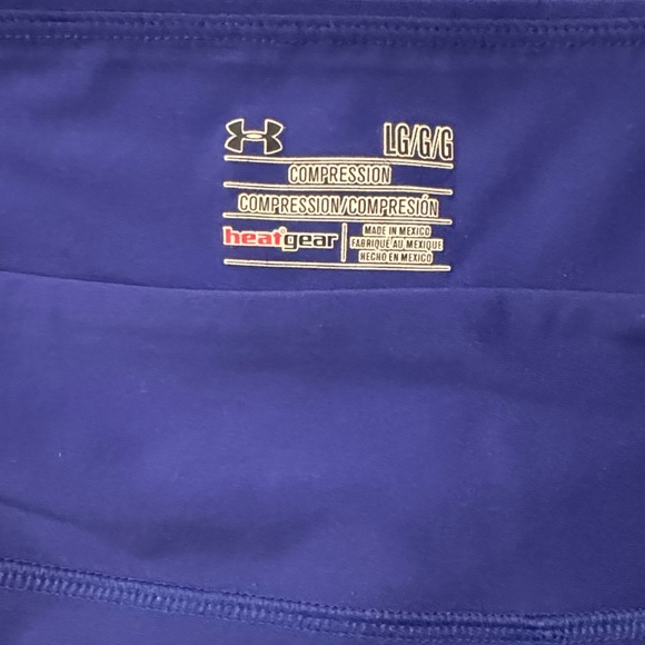 Under Armour Women’s Vibrant Blue Leggings - Picture 3 of 3